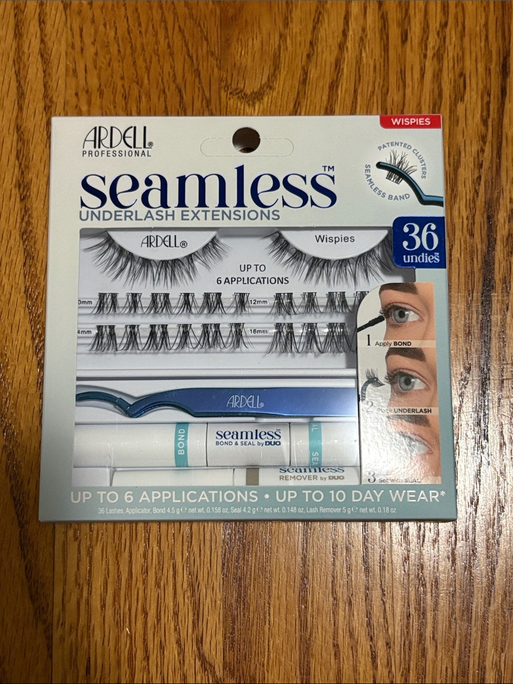 Ardell Seamless Underlash Extension- 36 Undies Wispies